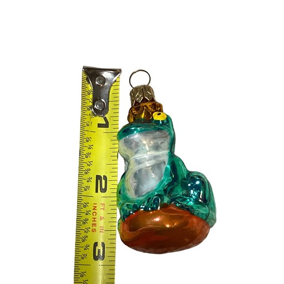 Frog Prince Ornament Made in Poland - Picture 8 of 10